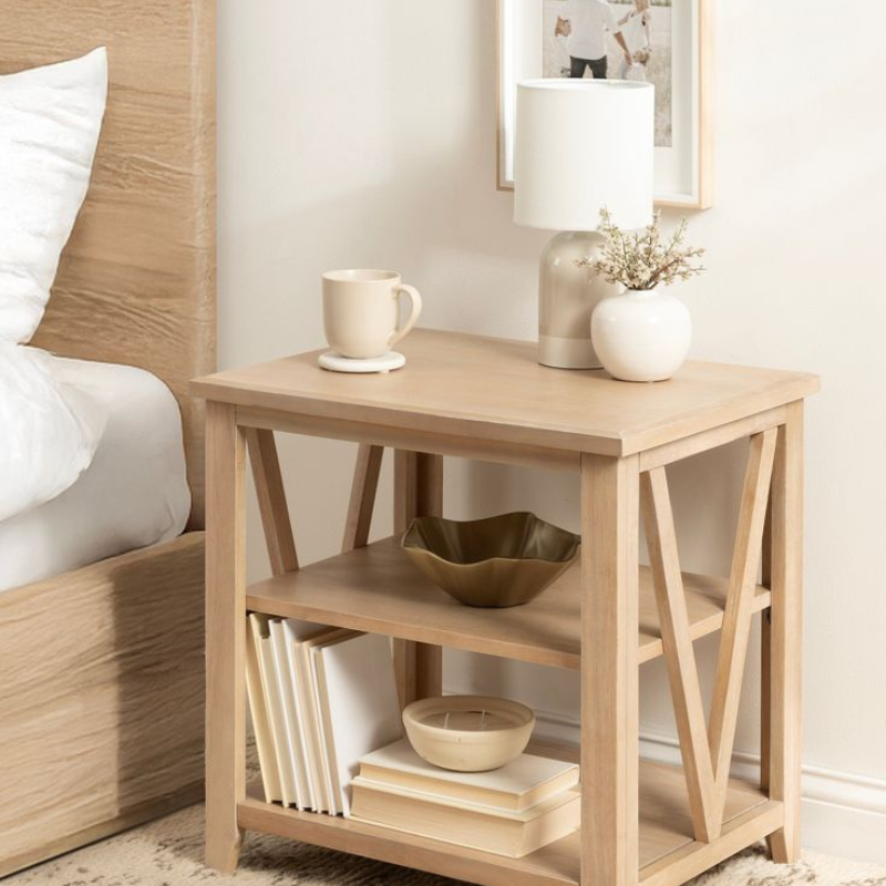 Modern Wooden Bedside Table