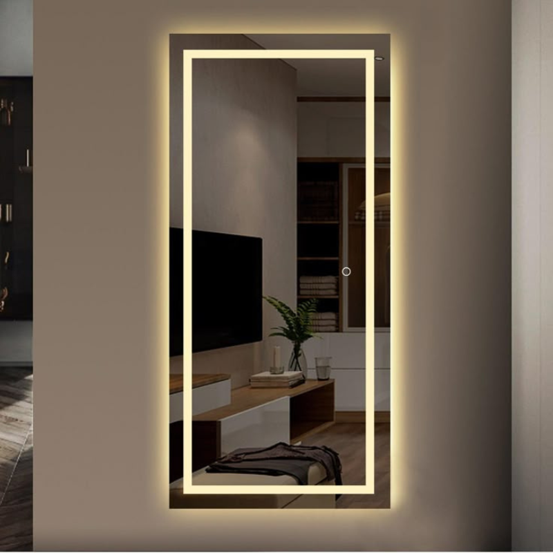 LED Backlit Full-Length Mirror